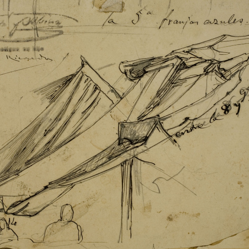image for: Ramon Martí i Alsina - Apunt per a un quadre d&#039;«El Bornet» - Cap a 1866-1870