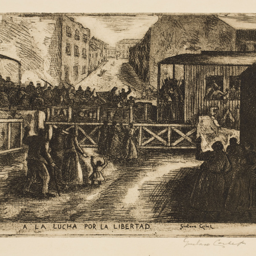 image for: Gustavo Cochet - «A la lucha por la libertad» - 1936-1938
