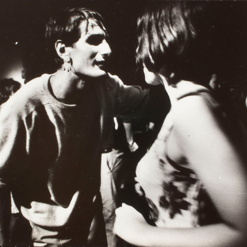 image for: Oriol Maspons - Sense títol (Discoteca Tiffany&#039;s, foto fixa per a la pel·lícula «Lejos de los árboles», Platja d&#039;Aro) - Cap a 1970