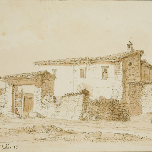 image for: Lluís Rigalt - Estramuros de Vich - Juliol de 1851