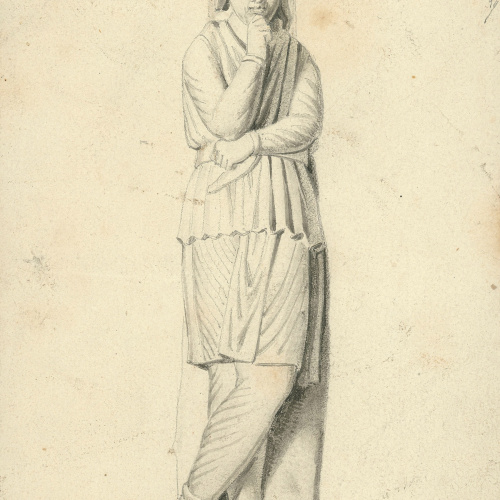 image for: Dutailly - Escultura antiga trobada a València - Cap a 1801-1803