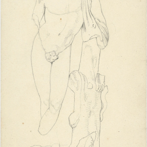 image for: Dutailly - Estàtua mutilada trobada a València - Cap a 1801-1803