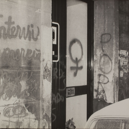 image for: Oriol Maspons - Sense títol (Manifestació feminista a l&#039;estudi Maspons+Ubiña, Barcelona) - Octubre de 1977