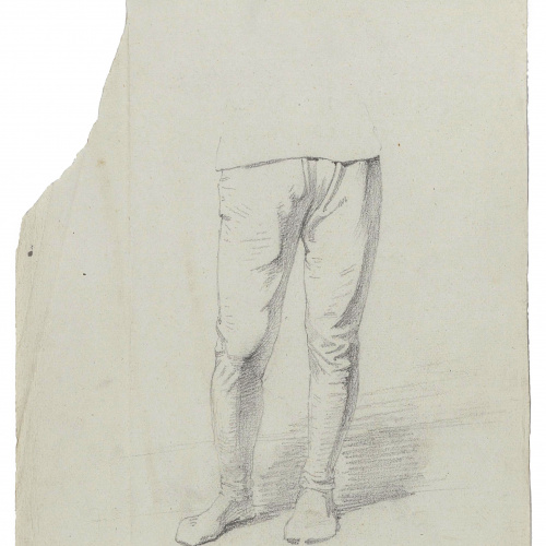 image for: Claudi Lorenzale - Estudi d&#039;indumentària [?] - Cap a 1850-1870