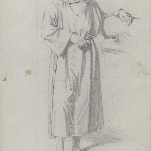 image for: Claudi Lorenzale - Frare descalç - Cap a 1850-1870