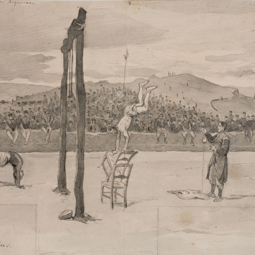 image for: Josep Lluís Pellicer - Gimnàstica a Monte Esquinza - 1875