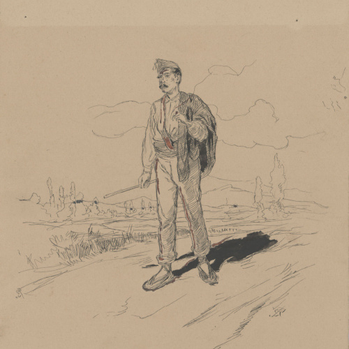 image for: Josep Lluís Pellicer - Lo llicenciat - Cap a 1872-1876