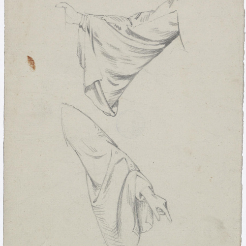 image for: Claudi Lorenzale - Estudi de mànigues - Cap a 1850-1870