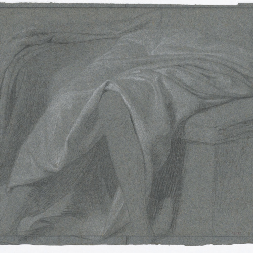 image for: Claudi Lorenzale - Estudi de vestimentes - Cap a 1850-1870