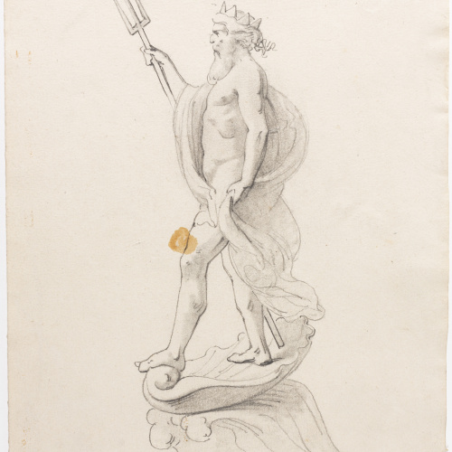 image for: Claudi Lorenzale - El Déu Neptú - Cap a 1850-1870