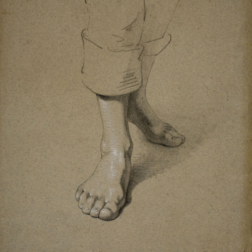 image for: Claudi Lorenzale - Estudi de peus - Cap a 1850-1870
