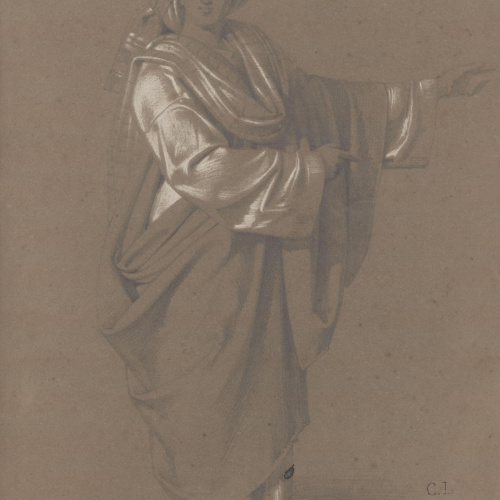 image for: Claudi Lorenzale - Home amb turbant - Cap a 1850-1860