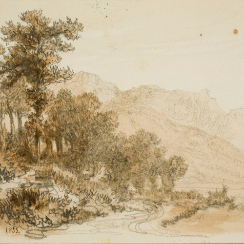 image for: Lluís Rigalt - Grau de Olot - 1855