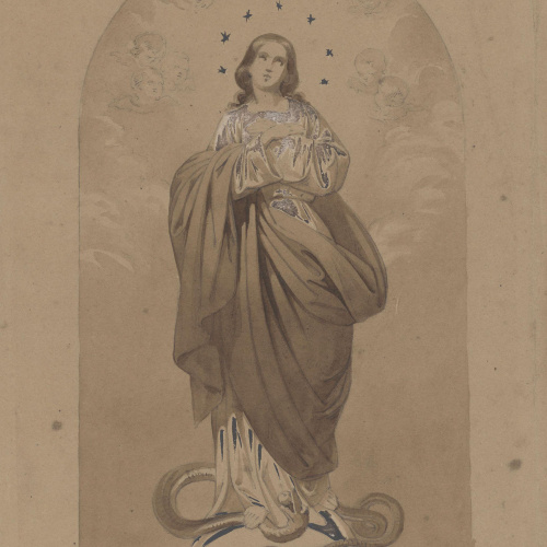 image for: Claudi Lorenzale - Immaculada Concepció - Cap a 1850-1870