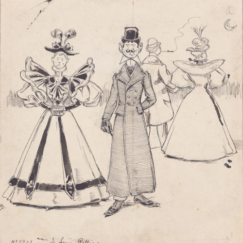 image for: Josep Lluís Pellicer - Moda per al 1894 - Cap a 1894
