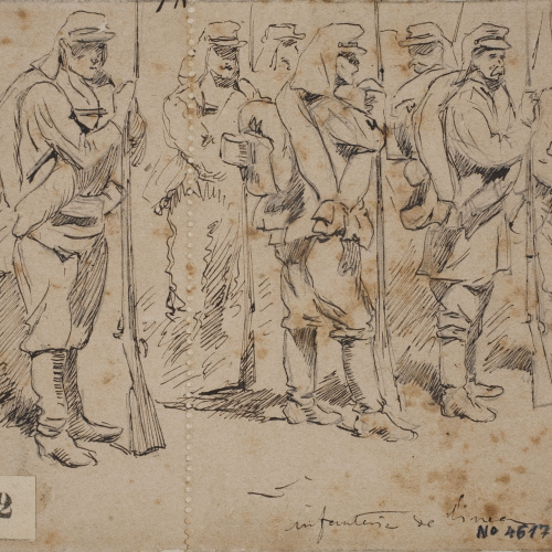 image for: Josep Lluís Pellicer - Infanteria de línea - 1877