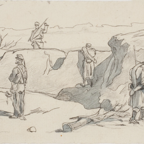 image for: Josep Lluís Pellicer - Fortificación carlista - Cap a 1872-1876