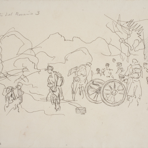 image for: Josep Lluís Pellicer - Ermita del Rosario - Cap a 1876