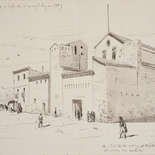 image for: Josep Lluís Pellicer - El fuerte de Estella - Cap a 1873