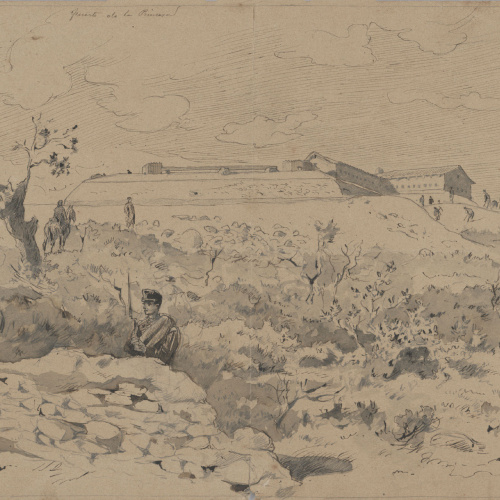 image for: Josep Lluís Pellicer - El fuerte de la Princesa - Cap a 1872-1876