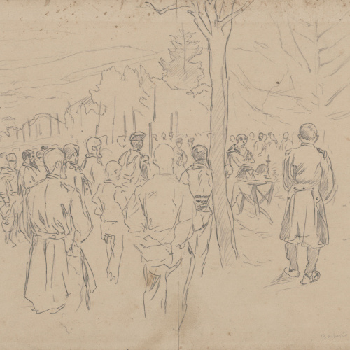image for: Josep Lluís Pellicer - Missa de campanya - Cap a 1872-1876