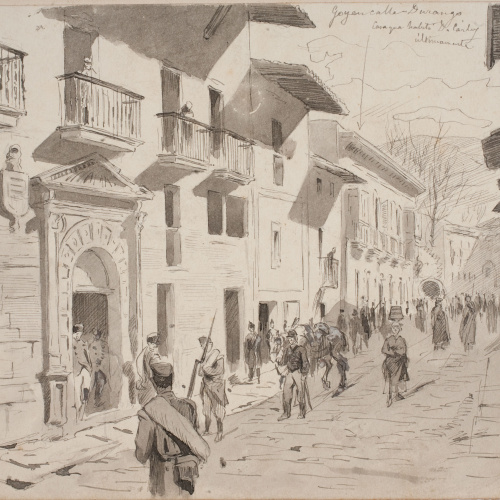 image for: Josep Lluís Pellicer - Goyen, calle Durango - 1876