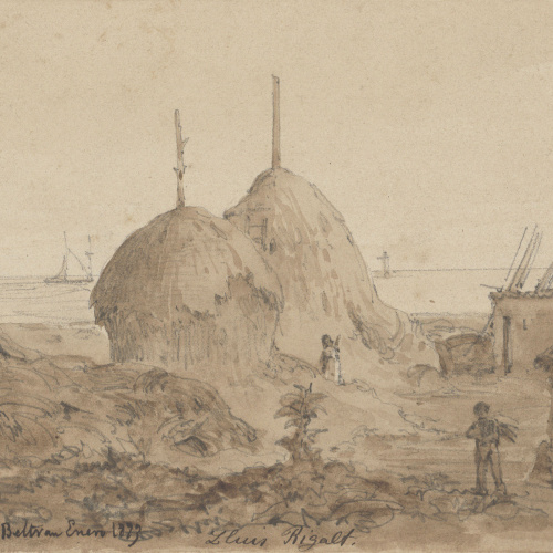 image for: Lluís Rigalt - Huerta de San Beltran - Gener de 1873