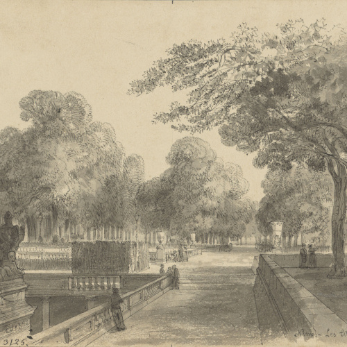 image for: Lluís Rigalt - Les Eaux (Nimes) - 1850