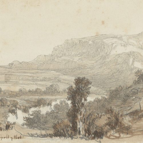 image for: Lluís Rigalt - Entre Ripoll y Olot - 1851