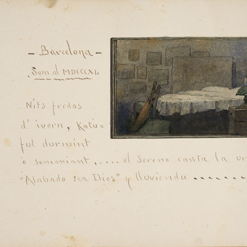 image for: Modest Urgell - Katúful durmint ò sommiant... - 1918