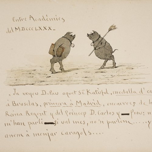 image for: Modest Urgell - Entre Acadèmics del MDCCCLXXX - 1918