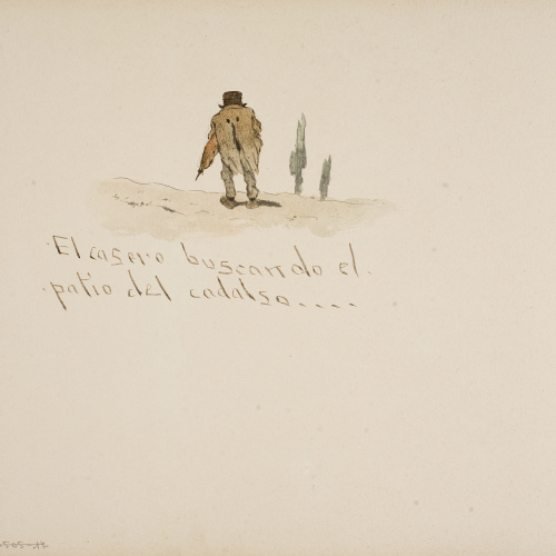 image for: Modest Urgell - El «casero» (anvers) / El «casero» (revers) - 1918 [1]