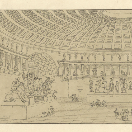 image for: Antonio Basoli - Galeria d&#039;escultures - 1810
