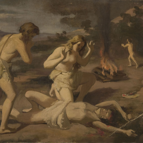 image for: Claudi Lorenzale - La mort d&#039;Abel - Segona meitat del segle XIX