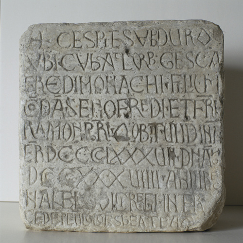 image for: Anònim - Làpida de Gescafred - Segle X