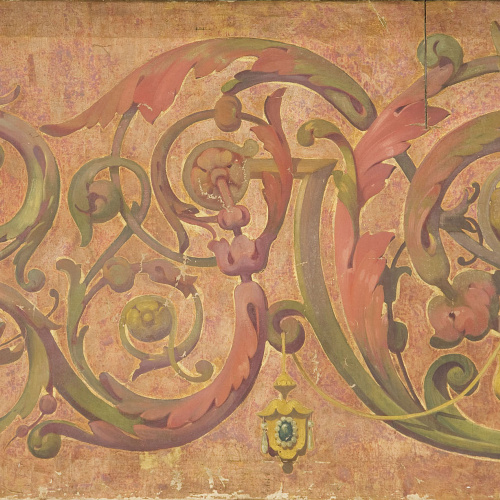 image for: Anònim - Pintura amb motius grotescos - Primer quart del segle XIX