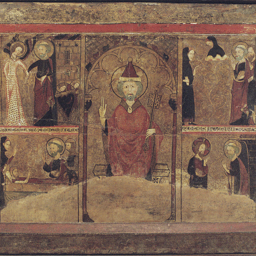image for: Anònim. Navarra o Aragó - Frontal de sant Pere - Primera meitat del segle XIV