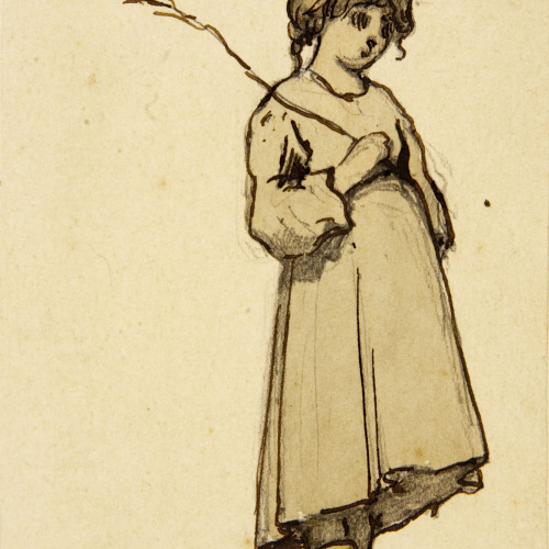 image for: Modest Urgell - Nena camperola - Cap a 1861-1888