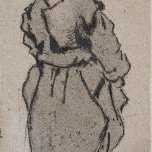 image for: Modest Urgell - Nena i pollet - Cap a 1864