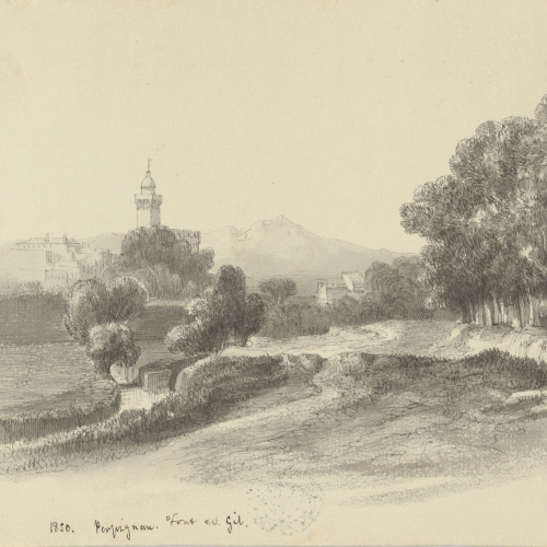 image for: Lluís Rigalt - Perpignan. Font del Gil - 1850