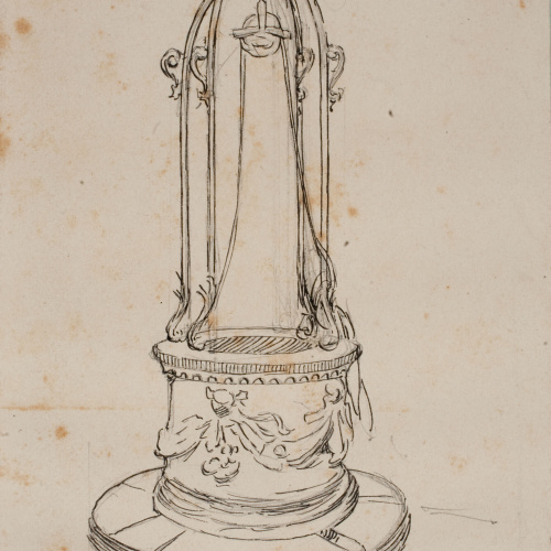 image for: Josep Lluís Pellicer - Pou de ca&#039;n Solterra, Torroella - Cap a 1889