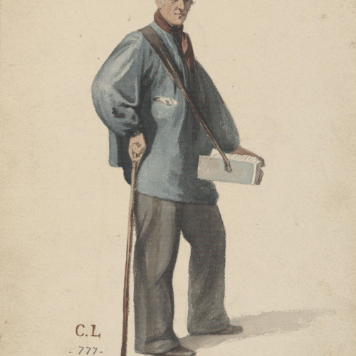 image for: Claudi Lorenzale - Venedor ambulant - Cap a 1840-1850