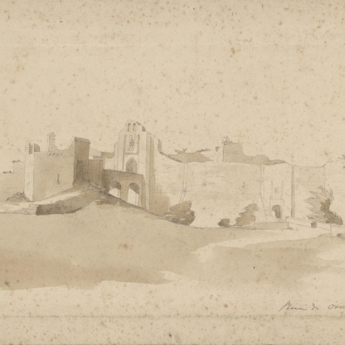image for: Claudi Lorenzale - Roca d&#039;Orvieto - 1839