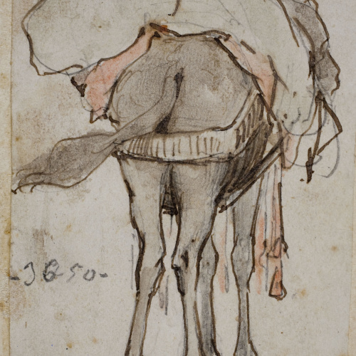 Modest Urgell - Ruc de càrrega - Cap a 1864 image for: Modest Urgell - Ruc de càrrega - Cap a 1864
