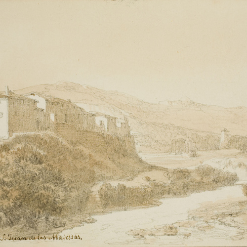 image for: Lluís Rigalt - S. Juan de las Abadessas. Rio Ter - 1851