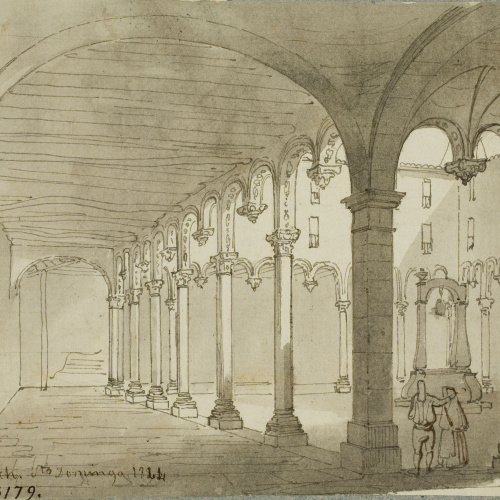 image for: Lluís Rigalt - Vich. Santo Domingo - 1844