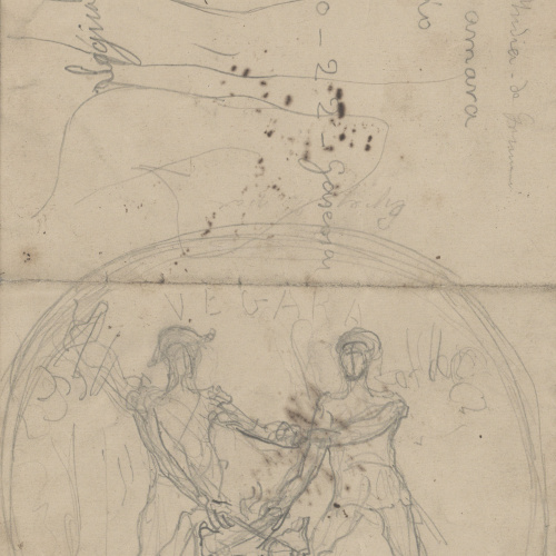 image for: Francesc Torras - Projecte de medalla commemorativa de la pau - 1876
