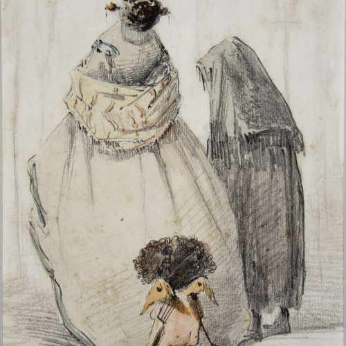 image for: Modest Urgell - Travesuras de Cupido - Cap a 1865-1870