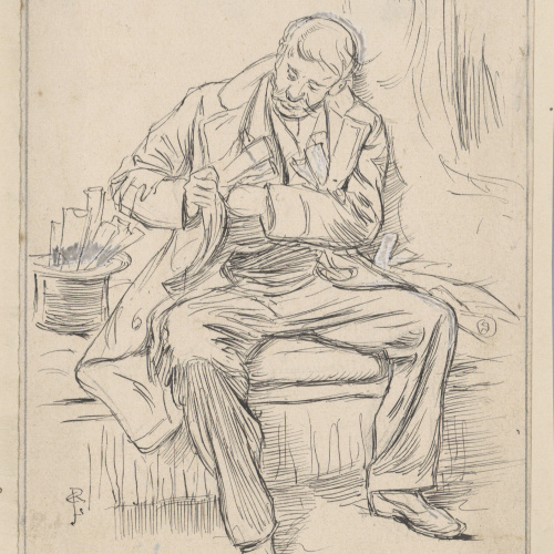 image for: Josep Lluís Pellicer - Viatger de tren - Cap a 1889