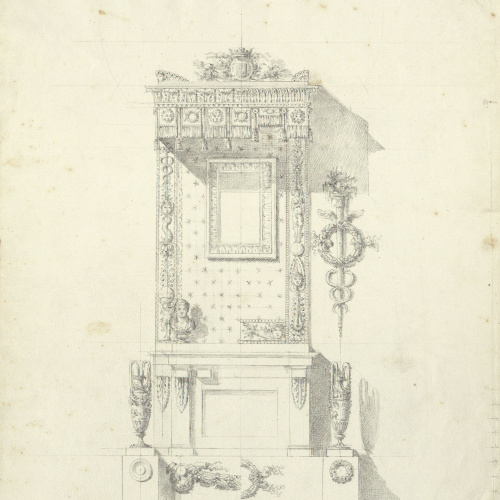 image for: Pau Rigalt - Projecte de decoració per als salons de la Llotja - Cap a 1820-1830